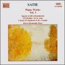 Cover for Satie / Koermendi · Piano Works 3 (CD) (1995)