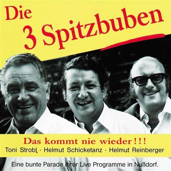 Cover for Die 3 Spitzbuben · Das Kommt Nie Wieder (CD) (1991)