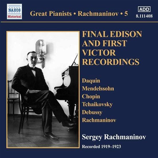 Sergej Rachmaninoff · Solo Piano Recordings Vol.5 (CD) (2018)