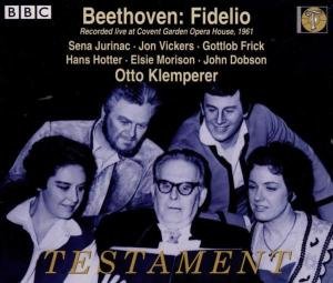 Jurinac / Vickers / Hotter /  Klemperer · Fidelio Testament Klassisk (CD) (2003)