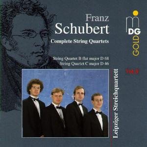 Cover for Schubert / Leipzig Quartet · String Quartets 8 (CD) (1997)