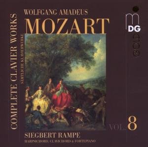 Cover for Mozart / Rampe · Complete Keyboard Works 8 (CD) (2008)