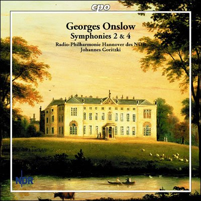 Onslowsymphonies Nos 2 4 - Hanover Rpogoritzki - Musiikki - CPO - 0761203973828 - maanantai 1. huhtikuuta 2002