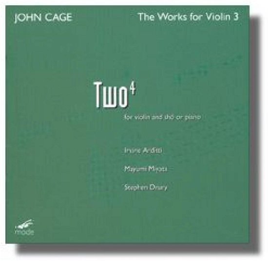 Cover for J. Cage · Works For Violin 3 (CD) (2000)