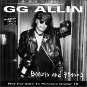 Boozin & Pranks - Gg Allin - Música - Black & Blue Records - 0766846504828 - 15 de setembro de 1989