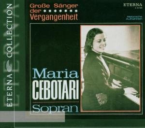 Cover for Maria Cebotari · Great Singers of the Past (CD) (2006)