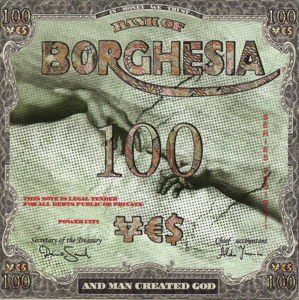 Cover for Borghesia · And Man Created God (CD) (2025)