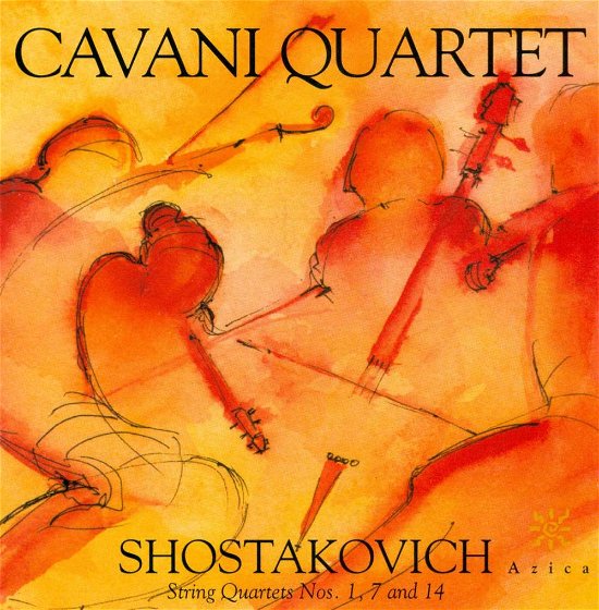 Cover for Shostakovich / Cavani Quartet · String Quartets 1 7 &amp; 14 (CD) (1999)
