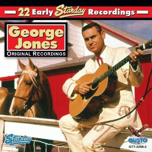 22 Early Starday Recordings - George Jones - Musiikki - GUSTO - 0792014229828 - 2013