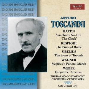 Haydn / Respighi / Sibelius / Wagner / Weber - Arturo Toscanini - Música - GUILD - 0795754236828 - 15 de novembro de 2010