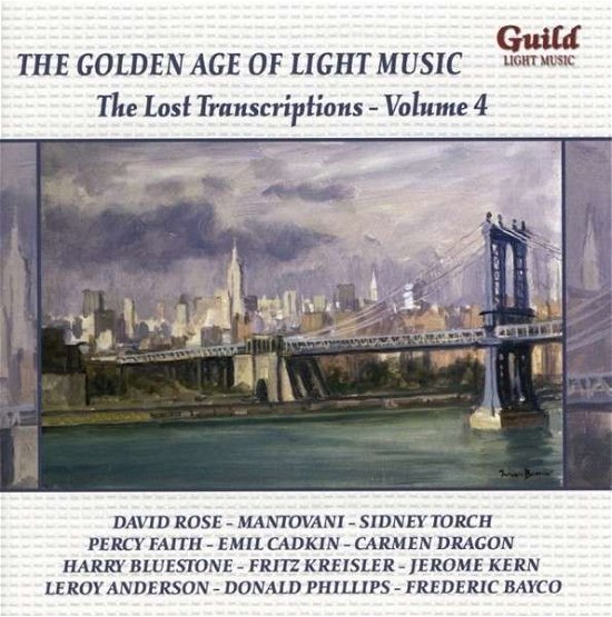 Cover for Lost Transcriptions 4 (CD) (2013)