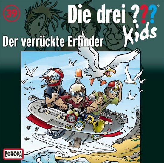Cover for Die Drei ??? Kids · 039/der Verrückte Erfinder (CD) (2014)