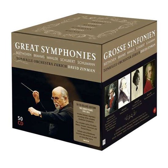 Great Symphonies / Zurich Years - Zinman David - Musik - RCA RED SEAL - 0888430272828 - 24. marts 2014