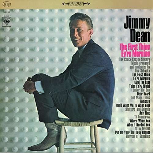 Cover for Jimmy Dean · First Thing Ev'Ry Morning-Dean,Jimmy (CD) (2016)
