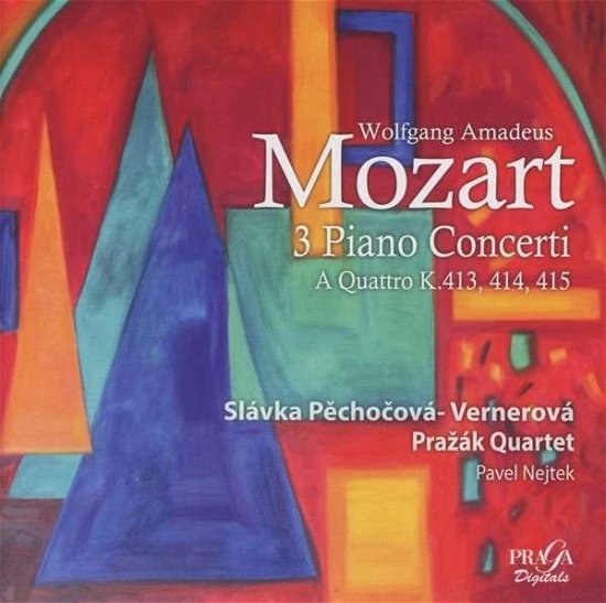 Piano Concertos 11 12 & 13 (Hy - Mozart / Nejtek / Prazak Quart - Musik - PRA.D - 3149028012828 - 16. september 2013