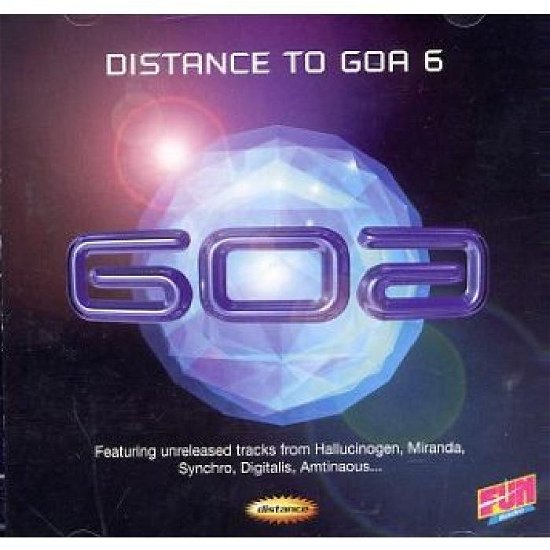 Cover for Distance To Goa 6 (CD) (2018)