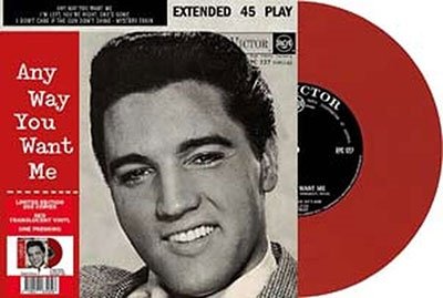 Any Way You Want Me (Transparent Red Vinyl) - Elvis Presley - Música - L.M.L.R. - 3700477835828 - 7 de julho de 2023