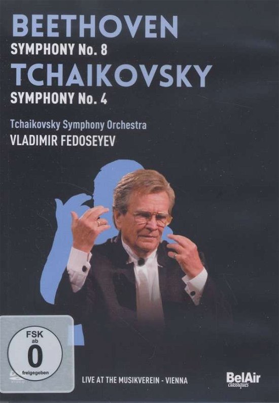 Cover for Beethoven / Fedoseyev / Tchaikovsky Symphony Orch · Beethoven &amp; Tchaikovsky 1 (DVD) (2014)