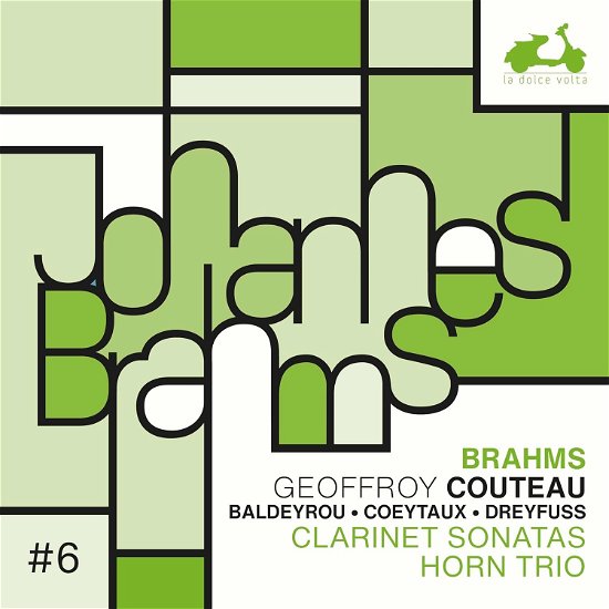 Johannes Brahms: Clarinet Sonatas, Horn Trio - Geoffroy Couteau - Musiikki - LA DOLCE VOLTA - 3770001903828 - perjantai 24. toukokuuta 2024