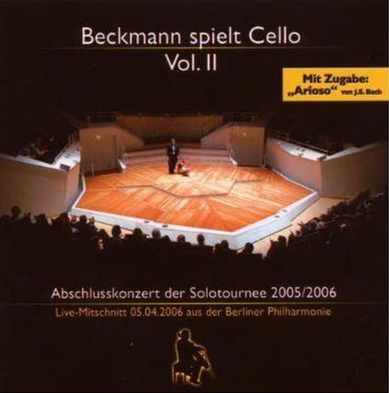 Cover for Thomas Beckmann · Beckmann Spielt Cello Ii (CD) (2011)