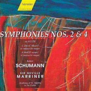 Cover for Academy of St. Martin in the F · * SYMPHONIE Nr 2 &amp; 4 (CD) (1998)