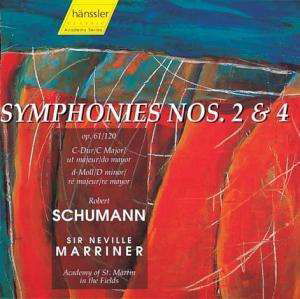 Cover for Academy of St. Martin in the F · * SYMPHONIE Nr 2 &amp; 4 (CD) (1998)