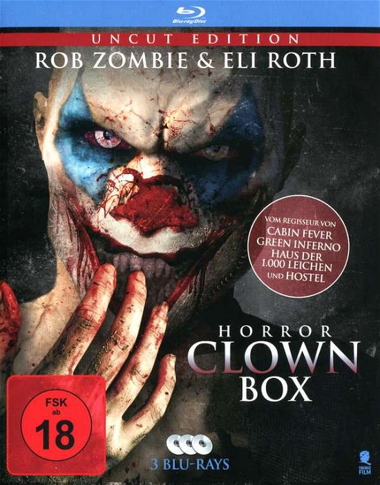 Cover for Rob Zombie,jon Watts,tom Nagel · Horror Clown Box 1 - Uncut  [3 BRs] (Blu-ray) (2018)