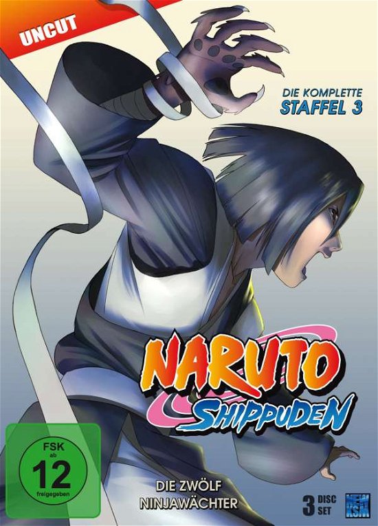 Naruto Shippuden - Staffel 3 - Uncut [3 DVDs] - N/a - Films - KSM Anime - 4260261432828 - 19 mars 2012