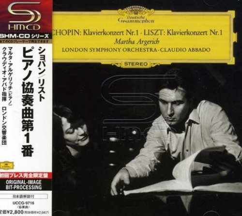 Cover for Martha Argerich · Chopin: Piano Concerto No 1 / Liszt: Piano C (CD) (2008)