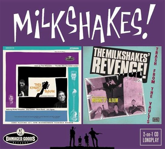 Cover for Milkshakes · Thee Knights Of Trashe (CD) (2016)