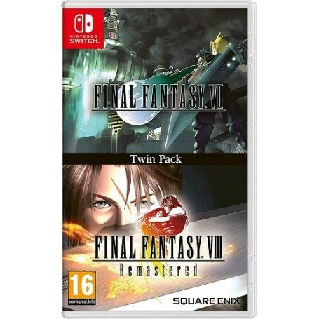 Cover for Switch · Final Fantasy 7 and Final Fantasy 8 Remastered  Twin Pack Switch (PC) (2023)