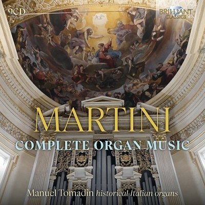 Cover for Manuel Tomadin · Martini: Complete Organ Music (CD) (2022)