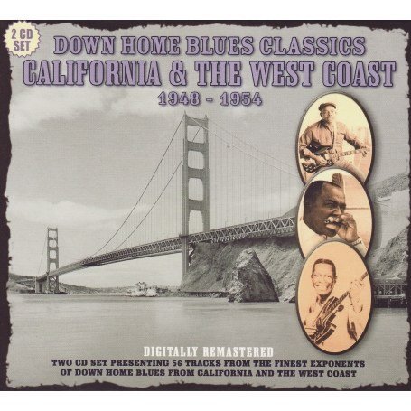 Cover for Down Home Blues West Coast (CD) [Digipack] (2011)