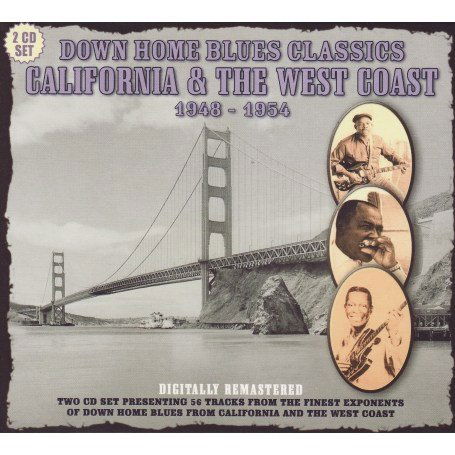 Down Home Blues Classics - California - Down Home Blues West Coast / Various - Muziek - BOULEVARD VINTAGE - 5036436014828 - 23 april 2007