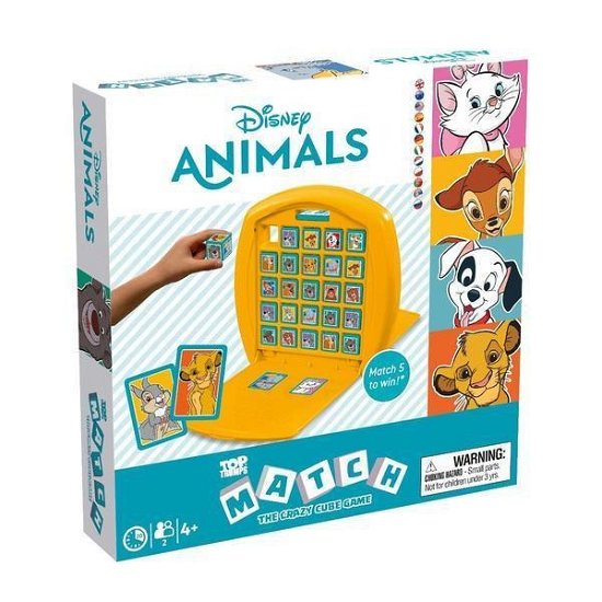 Disney Disney Animals Top Trumps Match Board Game - Disney - Brætspil - HASBRO GAMING - 5036905035828 - 1. december 2019