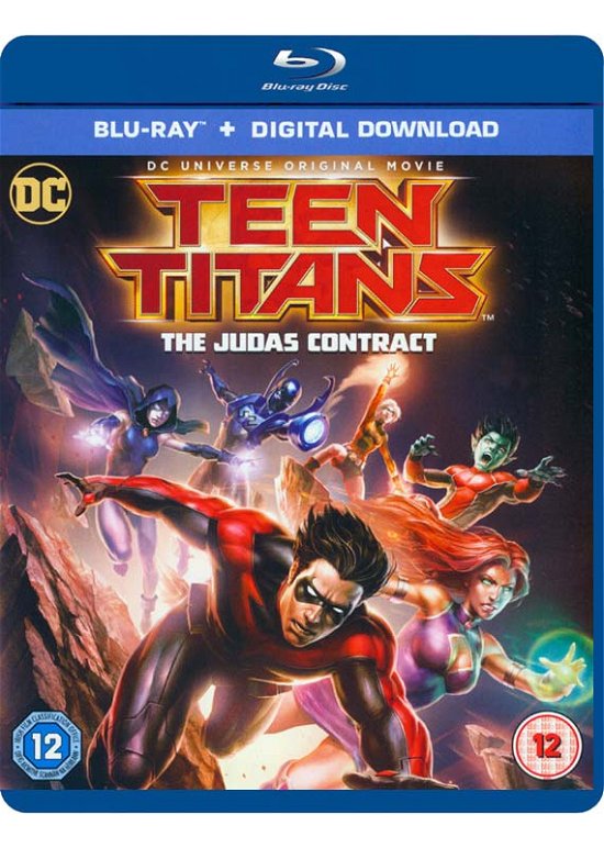 Cover for Teen Titans Judas Contract Bds · DC Universe Movie - Teen Titans - The Judas Contract (Blu-ray) (2017)