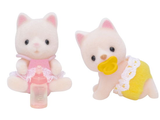 Sylvanian Families - Silk Cat Twins - Sylvanian Families - Merchandise - Sylvanian Families - 5054131050828 - 