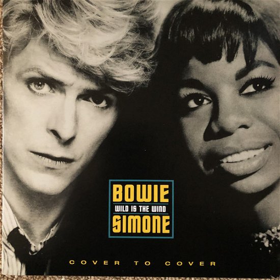 Cover for David Bowie / Nina Simone · Wild Is The Wind (Blue Vinyl) (LP) (2021)