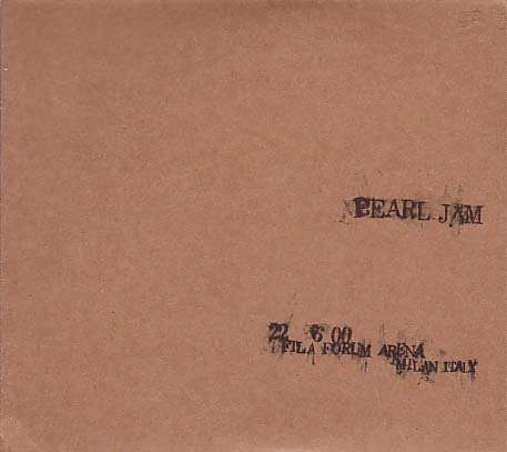 Cover for Pearl Jam · Live Album Dublin (CD) (2000)