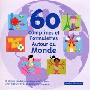 Cover for 60 Comptines et Formulettes · Autour du monde (CD) (2014)