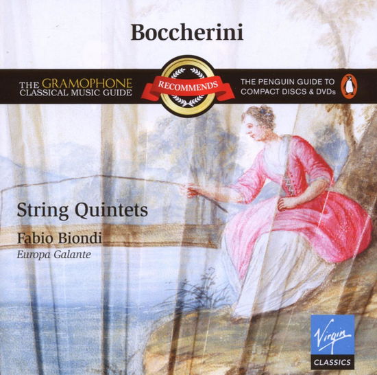 Boccherini / String Quintets - Fabio Biondi / Europa Galante - Music - VIRGIN CLASSICS - 5099950340828 - September 24, 2007