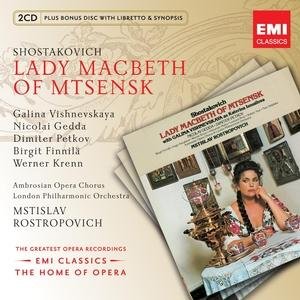 Lady Macbeth - Rostropovich Mstislav - Musik - WEA - 5099996683828 - 17. November 2017