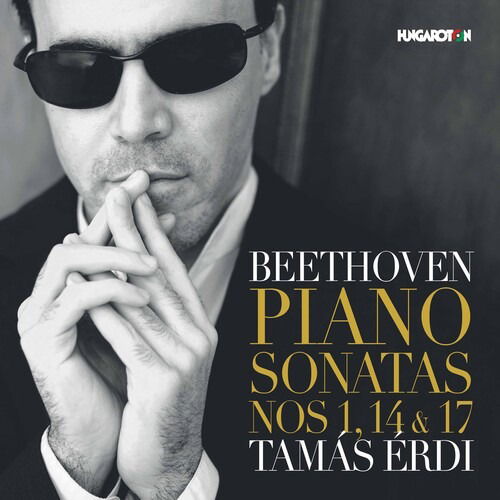 Cover for Beethoven / Erdi · Piano Sonatas 1 / 14 &amp; 17 (CD) (2019)