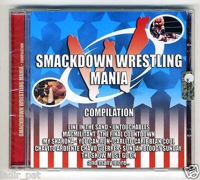 Cover for Aa.vv. · Smackdown Wrestling Mania Compilation (CD) (2005)