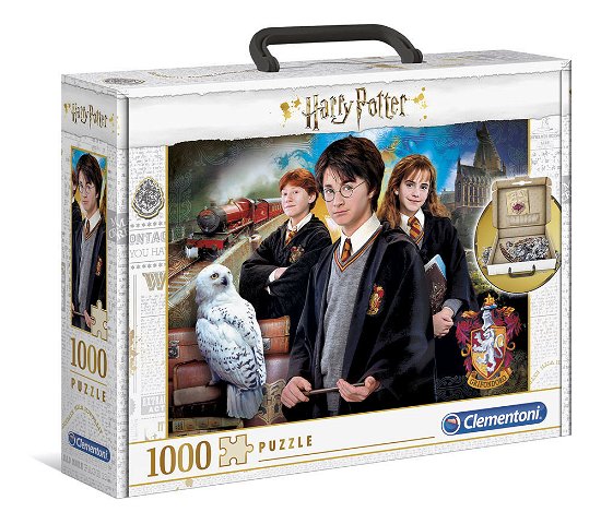 Cover for Clementoni · Puslespil Briefcase HARRY POTTER, 1000 Brikker (Jigsaw Puzzle) (2023)