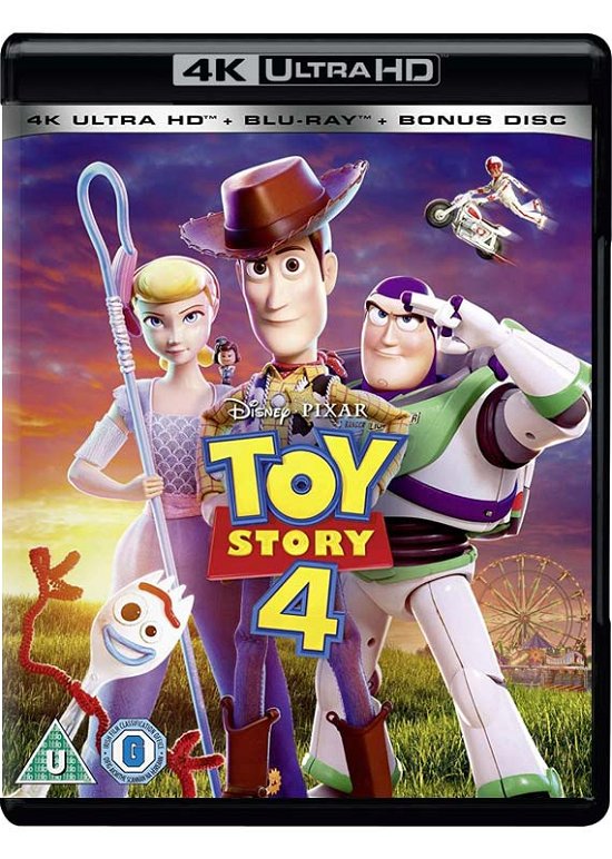 Toy Story 4 - Toy Story 4 (4k Blu-ray) - Elokuva - Walt Disney - 8717418554828 - lauantai 19. lokakuuta 2019