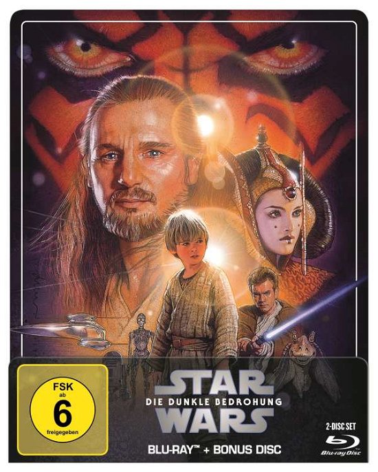 Cover for Neeson Liam · Star Wars: Episode I - Die Dunkle Bedrohung BD (St (Blu-ray) (2021)