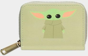 Star Wars: The Mandelorian · Baby Yoda Zip Around Wallet Green (Portafoglio) (MERCH)
