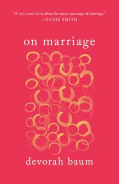 Cover for Devorah Baum · On Marriage (Paperback Book) (2025)