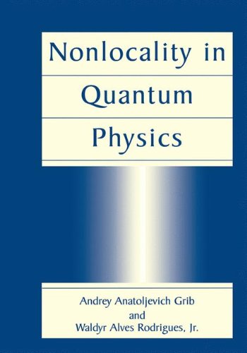 Cover for Andrey Anatoljevich Grib · Nonlocality in Quantum Physics (Hardcover Book) [1999 edition] (1999)